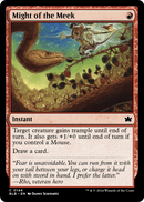 Might of the Meek (BLB-144) [Bloomburrow]