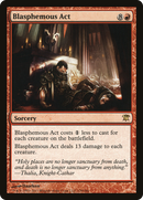 Blasphemous Act (ISD-130) [Innistrad] Foil