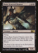 Rune-Scarred Demon (M12-106) [Magic 2012]