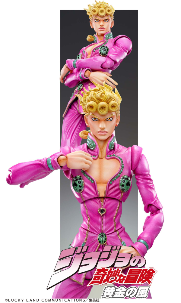 Jojo's Bizaree Adventure: Giorno Giovanna Super Action Statue