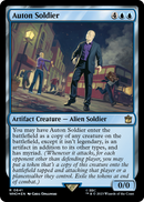 Auton Soldier (Surge Foil) (WHO-641) [Doctor Who] Foil