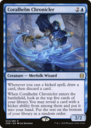Coralhelm Chronicler (ZNR-054) [Zendikar Rising] Foil