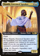 Niambi, Esteemed Speaker (Extended Art) (M21-379) [Core Set 2021]