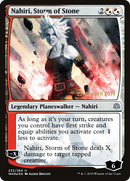 Nahiri, Storm of Stone (PRE-233S) [War of the Spark Promos] Foil