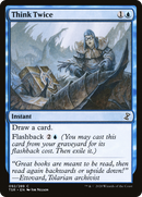 Think Twice (TSR-092) [Time Spiral Remastered] Foil