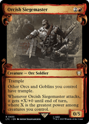 Orcish Siegemaster (Showcase Scrolls) (LTC-435) [Tales of Middle-earth Commander] Foil