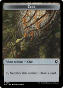 Clue (TBLC-037) [Bloomburrow Commander Tokens]