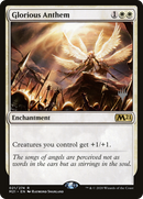 Glorious Anthem (PPM21-21P) [Promo Pack: Core Set 2021 Promos] Foil