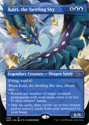 Kairi, the Swirling Sky (Borderless) (NEO-408) [Kamigawa: Neon Dynasty] Foil