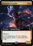 Stormfist Crusader (Extended Art) (ELD-383) [Throne of Eldraine] Foil