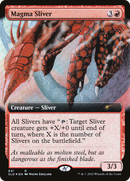 Magma Sliver (Extended Art) (SLD-641) [Secret Lair Drop] Foil