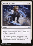 Refuse to Yield (LIST-SNC-27) [The List]