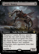 Caustic Bronco (Extended Art) (OTJ-324) [Outlaws of Thunder Junction] Foil