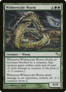 Witherscale Wurm (SHM-134) [Shadowmoor]