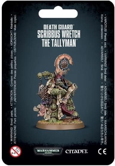 Death Guard: Scribbus Wretch the Tallyman