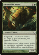 Rubbleback Rhino (RTR-132) [Return to Ravnica] Foil
