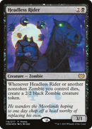 Headless Rider (MEDIA-118) [Innistrad: Crimson Vow Promos] Foil
