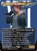 Squall, SeeD Mercenary (Borderless) (Surge Foil) (FIN-547) [FINAL FANTASY] Foil