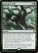 Kamahl's Will (CMR-238) [Commander Legends] Foil