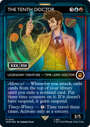 The Tenth Doctor (Serial Numbered) (WHO-561) (Showcase) (Borderless) [Doctor Who] Foil