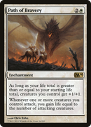 Path of Bravery (M14-026) [Magic 2014] Foil
