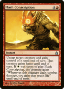 Flash Conscription (RAV-124) [Ravnica: City of Guilds]