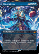 Omniscience (Anime Borderless) (WOT-070) [Wilds of Eldraine: Enchanting Tales] Foil