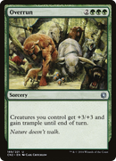Overrun (CN2-189) [Conspiracy: Take the Crown] Foil