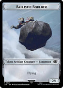Ballistic Boulder // Food (0022) Double-Sided Token (Surge Foil) (LTR-21 // 22) [The Lord of the Rings: Tales of Middle-earth] Foil