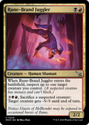 Rune-Brand Juggler (MKM-229) [Murders at Karlov Manor] Foil