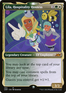 Lila, Hospitality Hostess (Showcase) (UNF-262) [Unfinity] Foil
