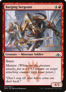Barging Sergeant (GRN-092) [Guilds of Ravnica]
