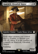 Hancock, Ghoulish Mayor (Extended Art) (Surge Foil) (PIP-910) [Fallout] Foil