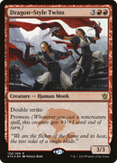 Dragon-Style Twins (PRE-108) [Khans of Tarkir Promos] Foil