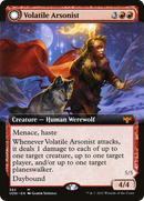 Volatile Arsonist (Extended Art) (VOW-382) [Innistrad: Crimson Vow] Foil