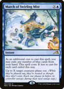 March of Swirling Mist (PPNEO-061) [Promo Pack: Kamigawa: Neon Dynasty Promos] Foil
