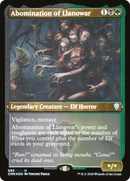 Abomination of Llanowar (Foil Etched) (CMR-585) [Commander Legends] Etched Foil