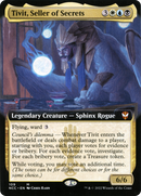Tivit, Seller of Secrets (Extended Art) (NCC-109) [New Capenna Commander] Foil