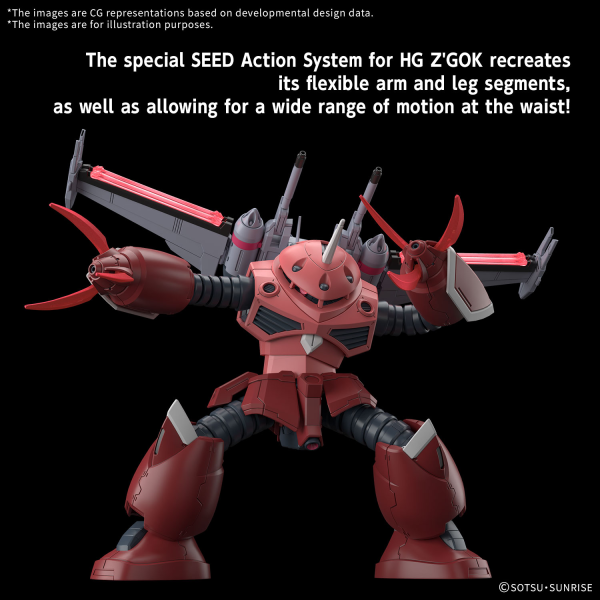 HG Z'Gok (Seed Freedom Ver.) [Apr 2025]