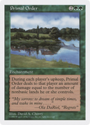 Primal Order (5ED-318) [Fifth Edition]