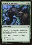 Retreat to Kazandu (BFZ-186) [Battle for Zendikar] Foil