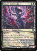 Ayara's Oathsworn (Halo Foil) (MAT-195) (Showcase) [March of the Machine: The Aftermath] Foil