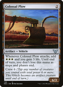 Colossal Plow (NEC-148) [Neon Dynasty Commander]