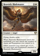 Heavenly Blademaster (CMM-028) [Commander Masters] Foil