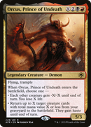 Orcus, Prince of Undeath (PPAFR-229P) [Promo Pack: Adventures in the Forgotten Realms Promos] Foil