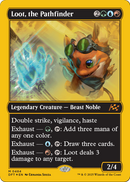 Loot, the Pathfinder (First-Place Foil) (DFT-484) [Aetherdrift] Foil
