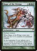 Shape of the Wiitigo (CSP-120) [Coldsnap] Foil