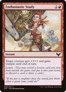 Enthusiastic Study (STX-099) [Strixhaven: School of Mages] Foil