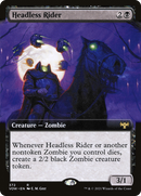 Headless Rider (Extended Art) (VOW-372) [Innistrad: Crimson Vow] Foil