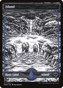 Island (VOW-271) (Showcase) [Innistrad: Crimson Vow] Foil